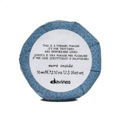 Sáp vuốt tóc Davines This is a Forming Pomade ướt tạo kiểu cho tóc ngắn - 75 ml