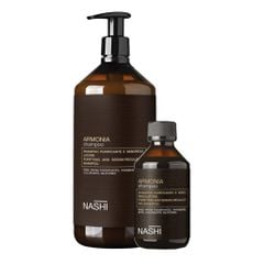 Dầu gội cho tóc dầu, gàu và khô Nashi Armonia Shampoo (2 kích thước)