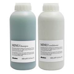 Combo Gội/Xả Davines MINU dành cho tóc nhuộm (2 kích thước)