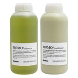 Combo Gội/Xả Davines MOMO cấp ẩm cho tóc khô - 1000 ml