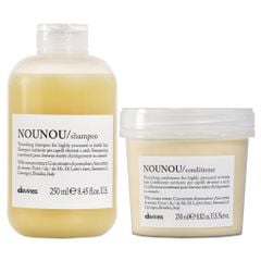 Combo Gội/Xả Davines NOUNOU Shampoo nuôi dưỡng tóc hư tổn hoặc đã xử lý hoá chất (2 kích thước)