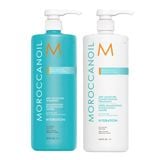Combo Gội/Xả dưỡng ẩm siêu nhẹ Moroccanoil Airy - 1000 ml