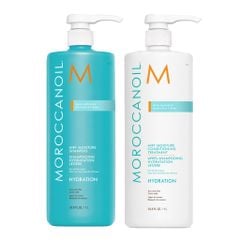 Combo Gội/Xả dưỡng ẩm siêu nhẹ Moroccanoil Airy (3 kích thước)