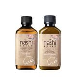 Combo Gội/Xả phục hồi hư tổn Nashi Argan - 250 ml