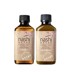 Combo Gội/Xả phục hồi hư tổn Nashi Argan (3 kích thước)