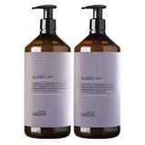 Combo Gội/Xả tím khử vàng Nashi Argan Blondy Joy