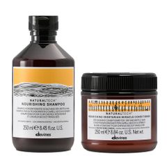 Combo Gội/Xả Davines NOURISHING Shampoo nuôi dưỡng dành cho da đầu thiếu ẩm và tóc khô (2 kích thước)