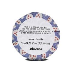 Sáp vuốt tóc Davines This is a Strong Dry Wax giữ nếp cứng - 75 ml