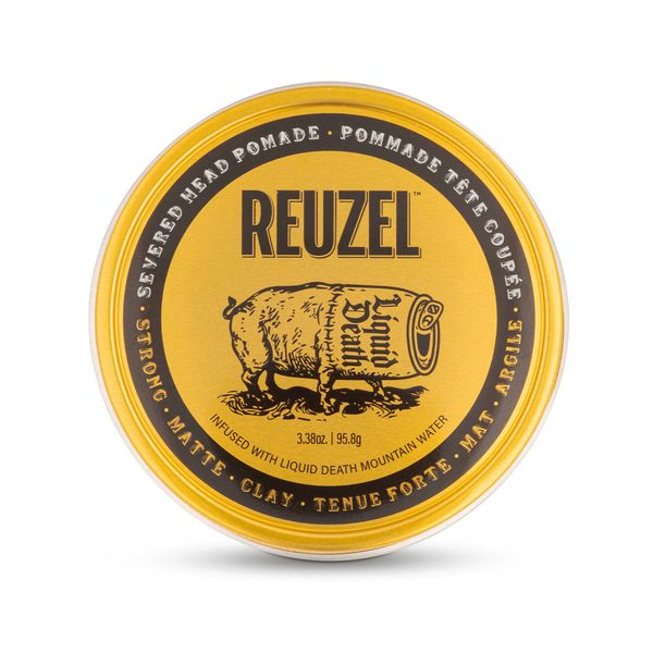 Sáp vuốt tóc REUZEL x Liquid Death Severed Head Clay Pomade