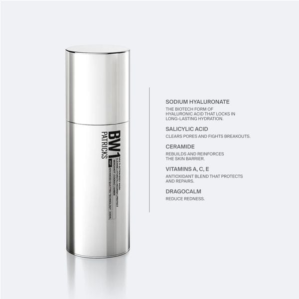 Sữa tắm Patricks BW1 MULTI-ACTION BODY WASH - 200 ml