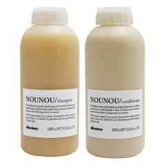 Combo Gội/Xả Davines NOUNOU Shampoo nuôi dưỡng tóc hư tổn hoặc đã xử lý hoá chất (2 kích thước)