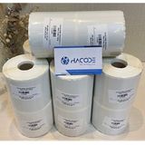 Decal nhiệt (40x20)mm x 50m – 2 tem/hàng