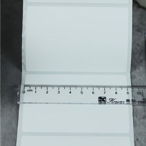 Decal giấy (90x50)mm x 50m