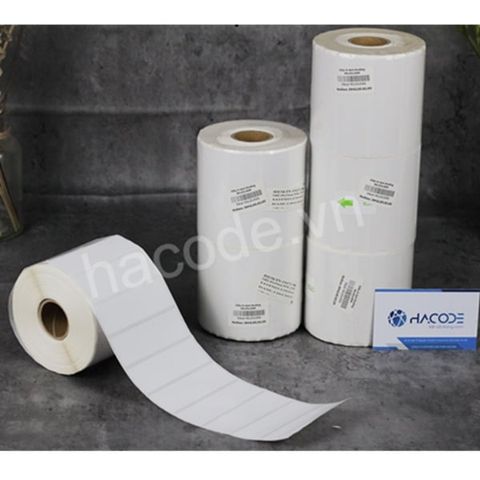  Giấy decal (40x25)mm x 50m 