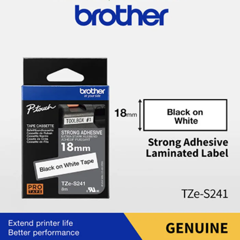 Nhãn in Brother TZE-S241