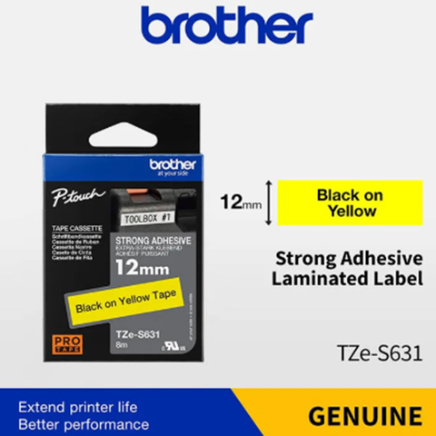 Nhãn in Brother TZE-S631