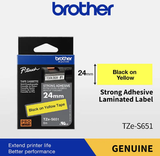 Nhãn in Brother TZE-S651