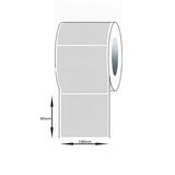 Decal PVC (100x80)mm x 50m