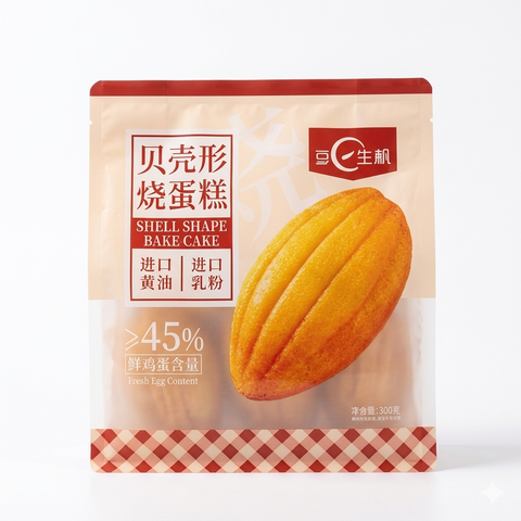  BÁNH BÔNG LAN HÌNH VỎ SÒ DAILY VITALITY 300G 