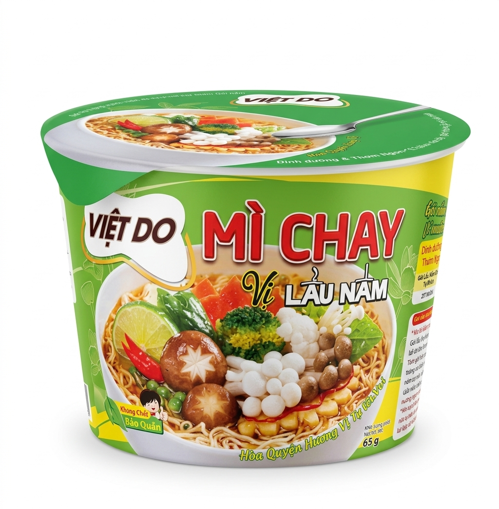  MÌ TÔ CHAY LẨU NẤM VIỆT DO 65G 