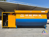 Máy trộn bê tông bồn ngang Hồng Hà 5 m3