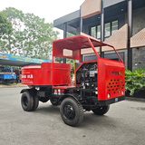 Máy trộn bê tông tự hành Hồng Hà động cơ 4 máy