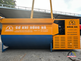 Máy trộn bê tông bồn ngang Hồng Hà 4 m3