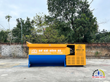 Máy trộn bê tông bồn ngang Hồng Hà 3,5m³