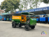Máy trộn bê tông tự hành bồn ngang 15 bao Hồng Hà