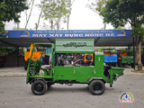 Máy bơm bê tông tĩnh tự hành Hồng Hà