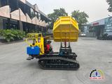 Xe rùa bánh xích thùng xoay Hồng Hà