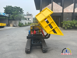 Xe rùa bánh xích thùng xoay Hồng Hà