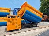 Máy trộn bê tông bồn ngang Hồng Hà 5 m3