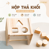 Hộp Thả Khối Hình Học