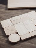 Bộ Khối Gỗ Xây Dựng