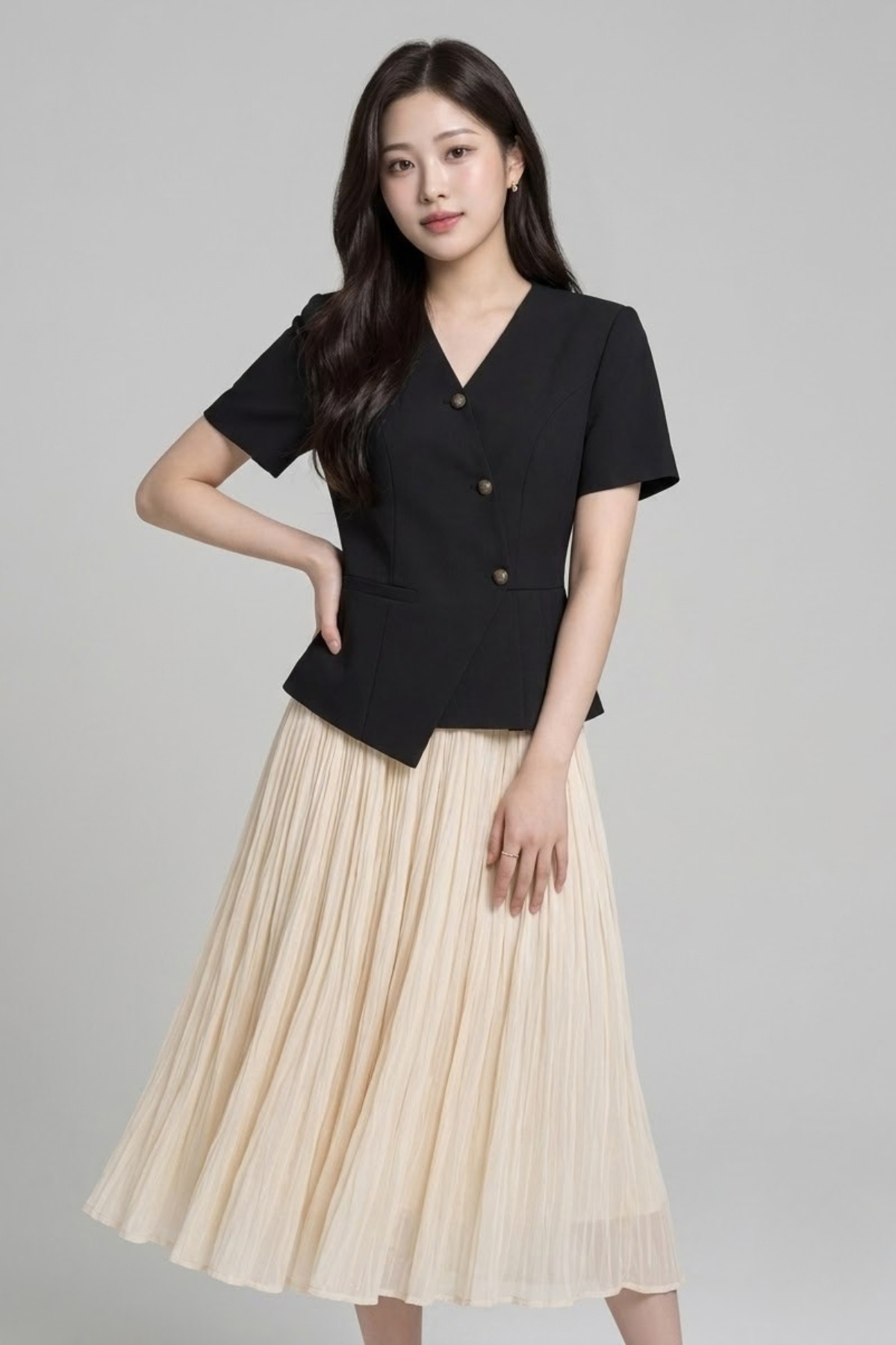  CHÂN VÁY XẾP LY 949 
