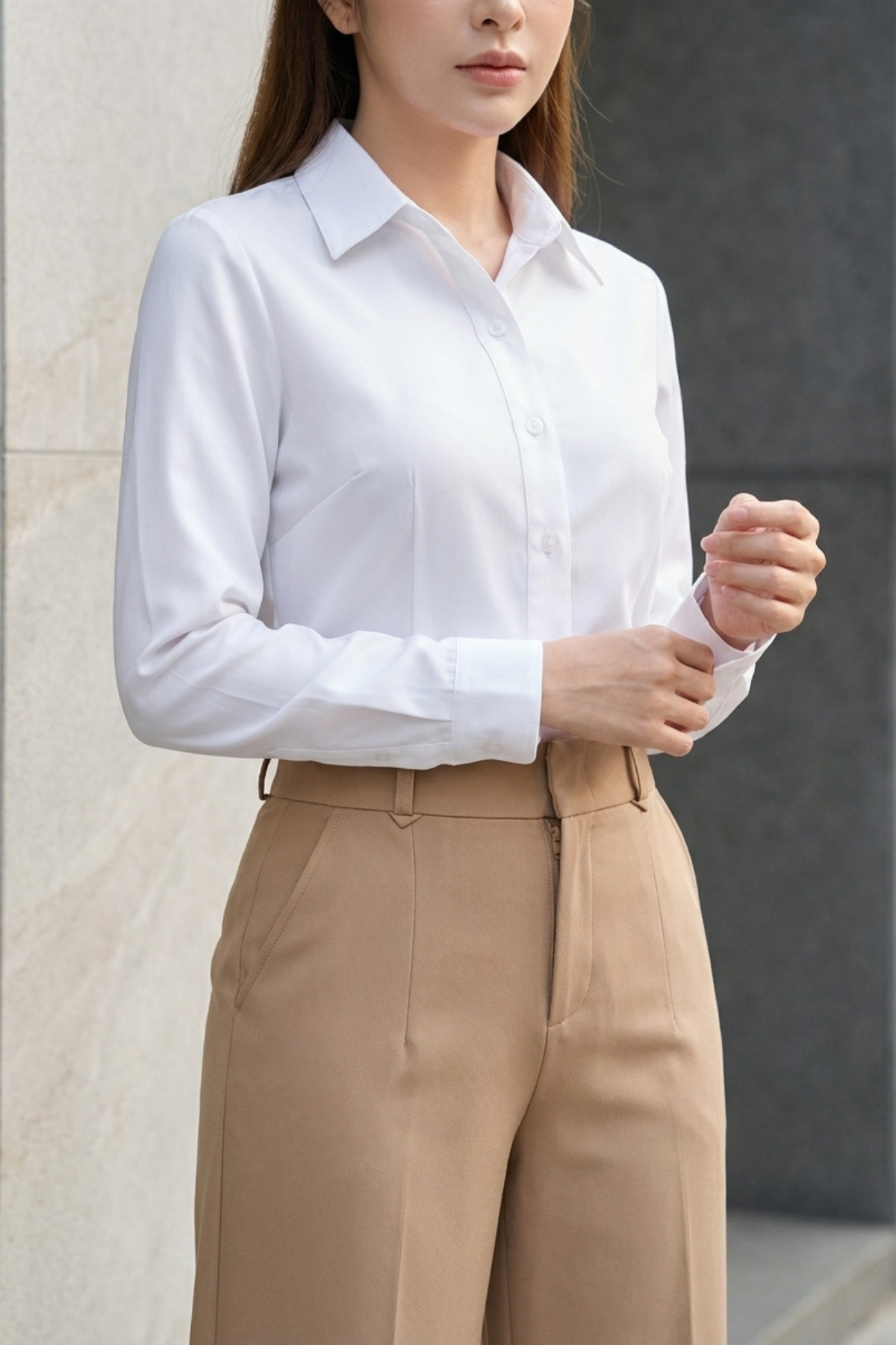  ÁO SƠ MI TRẮNG 6283 