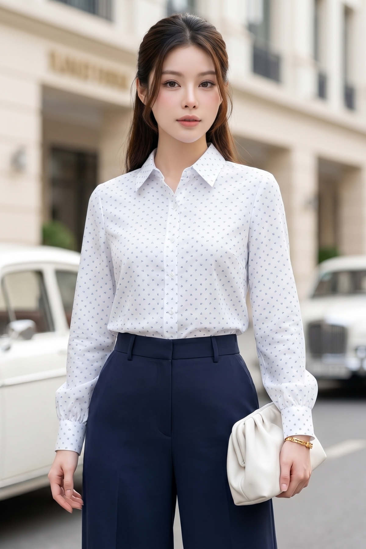  ÁO SƠ MI TRẮNG 6283 