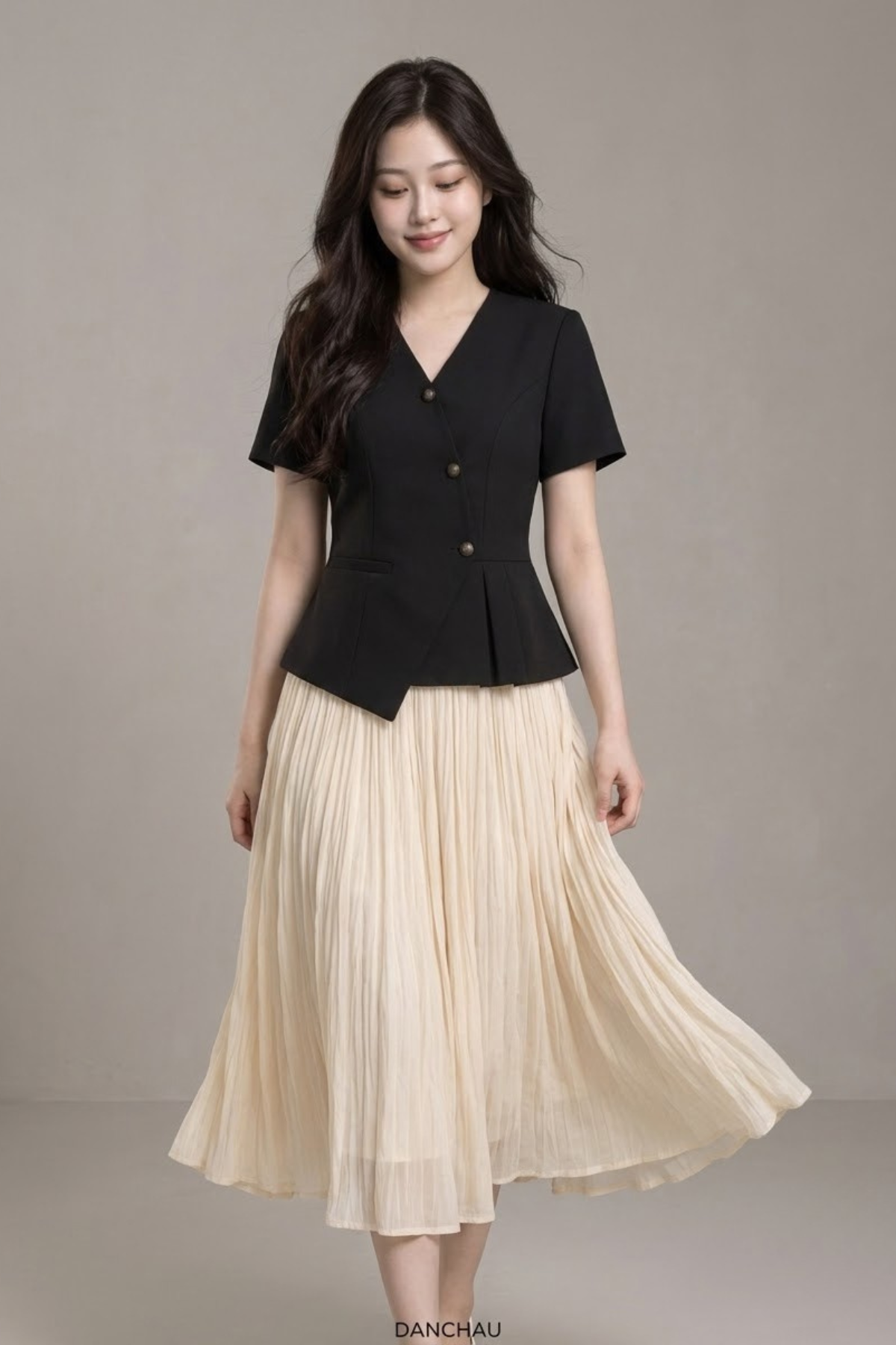  CHÂN VÁY XẾP LY 949 