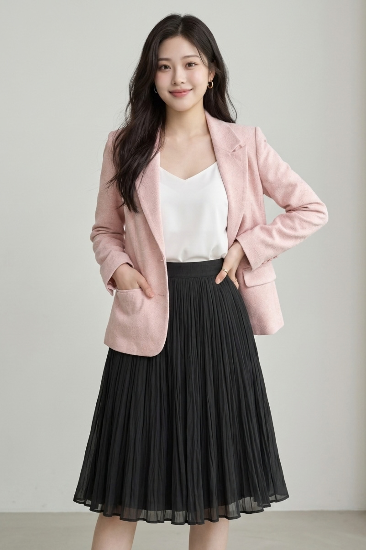  CHÂN VÁY XẾP LY 949 