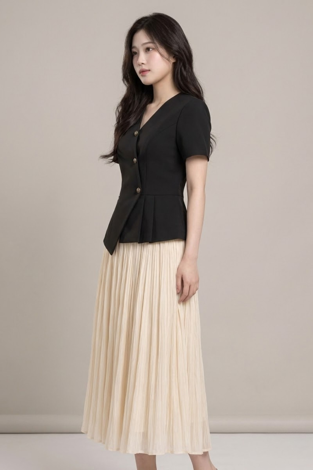  CHÂN VÁY XẾP LY 949 