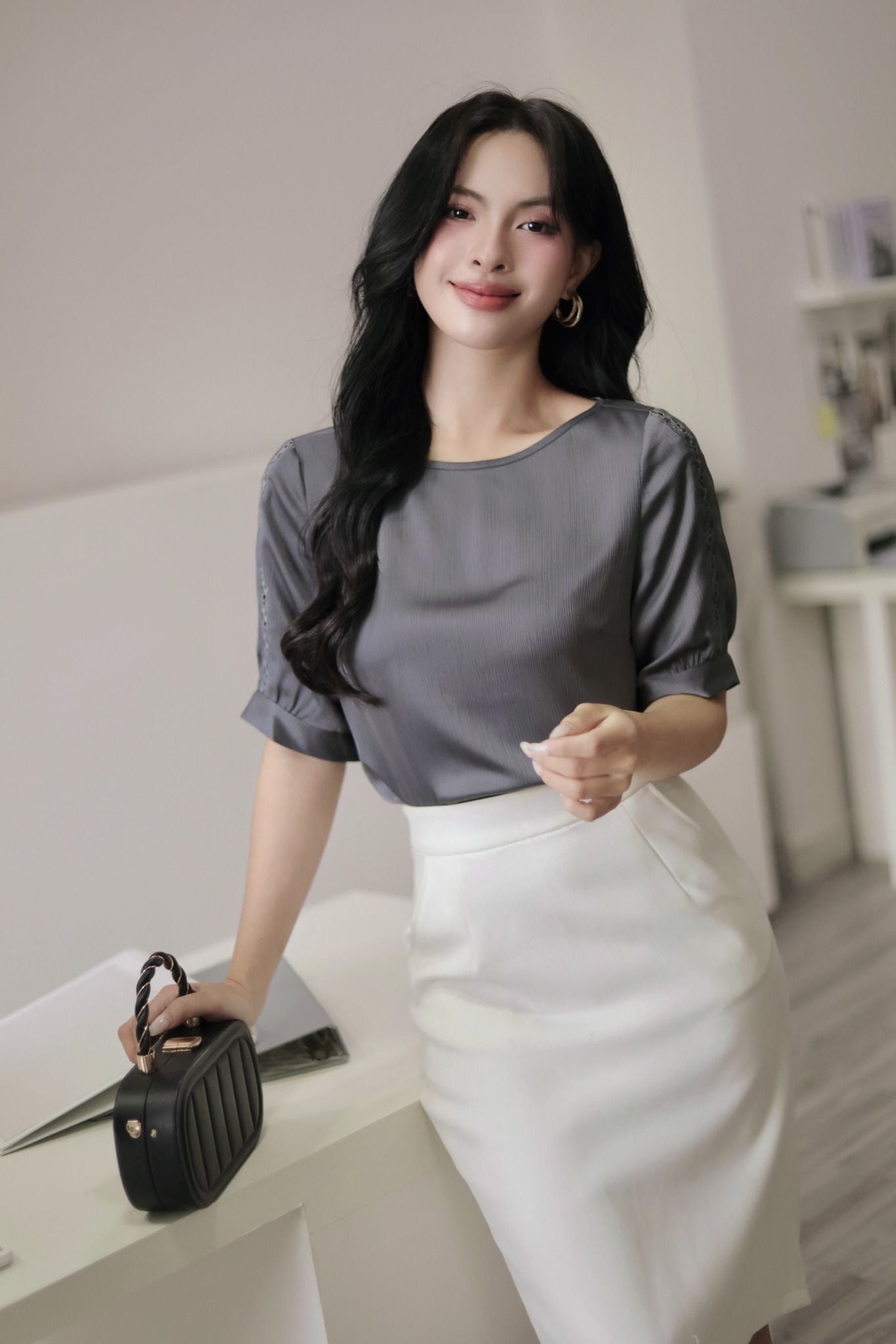  ÁO KIỂU CÔNG SỞ 6198 