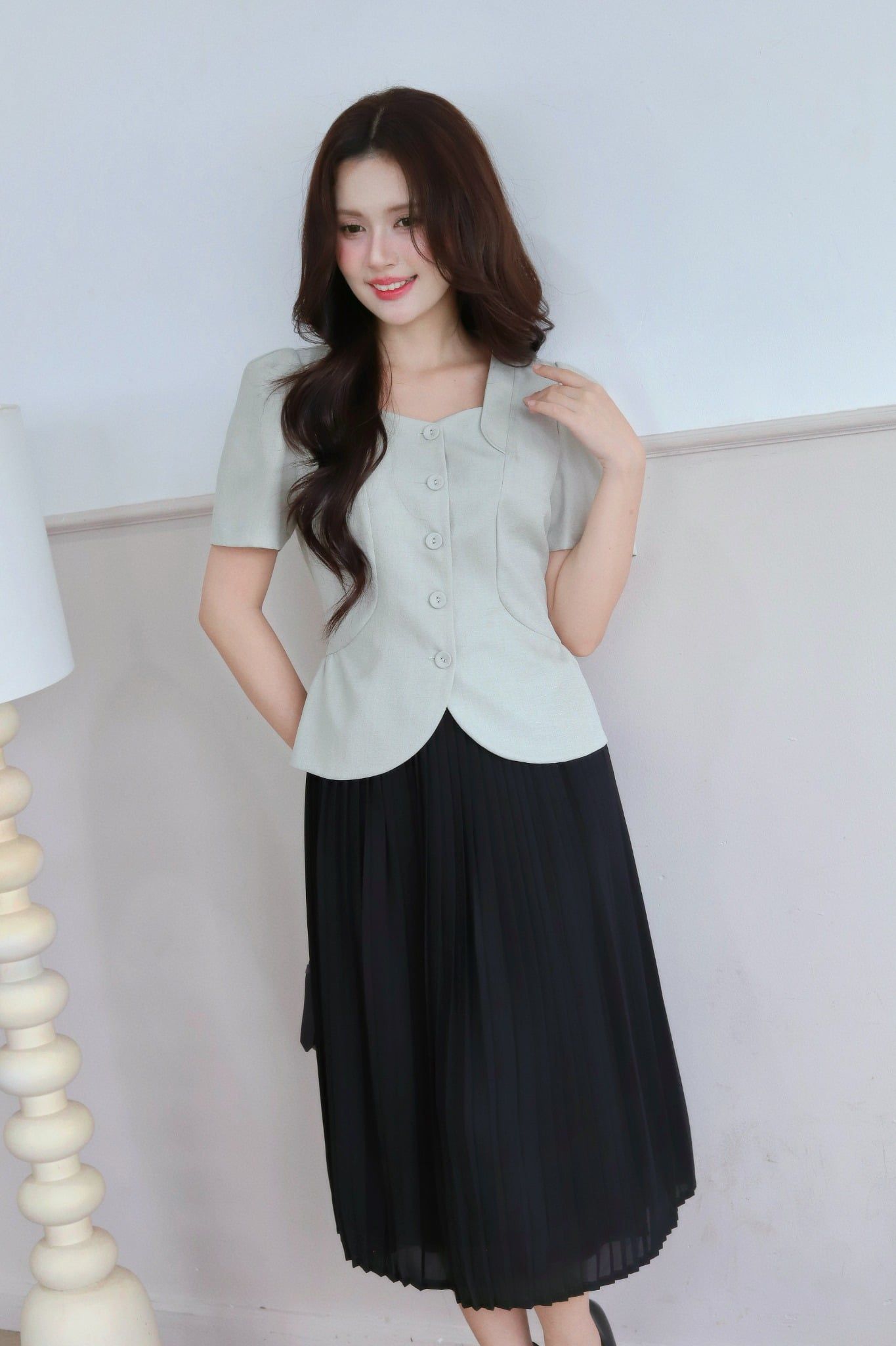  ÁO KIỂU PEPLUM 6286 