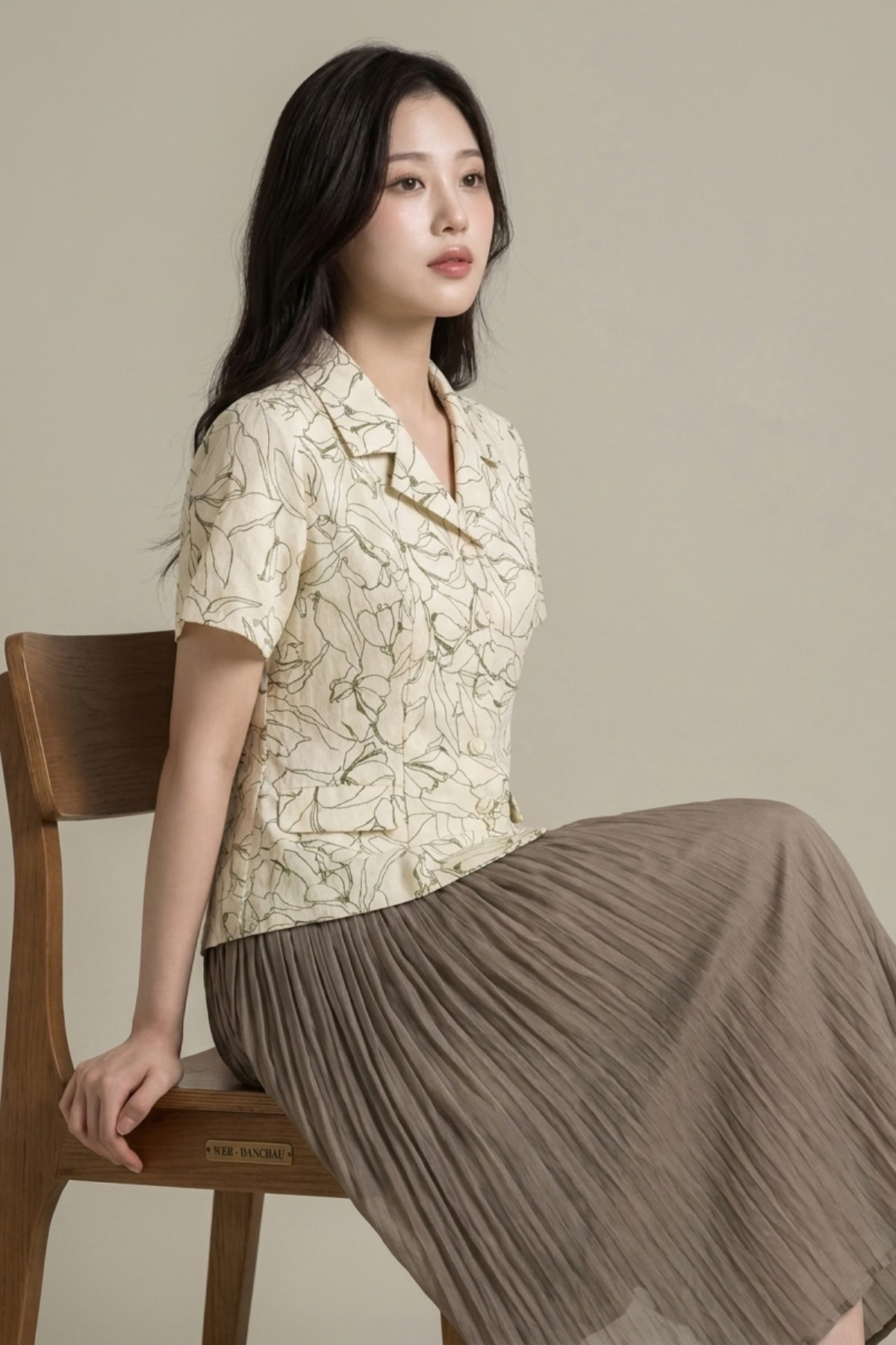  CHÂN VÁY XẾP LY 949 