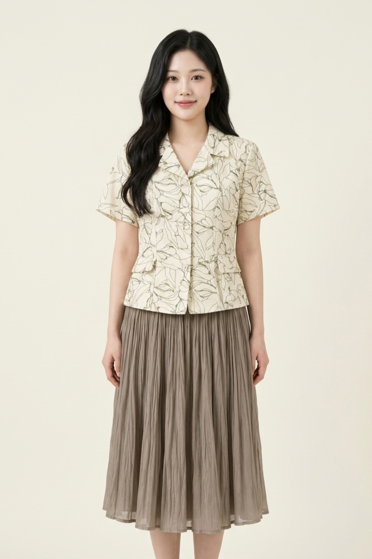  CHÂN VÁY XẾP LY 949 