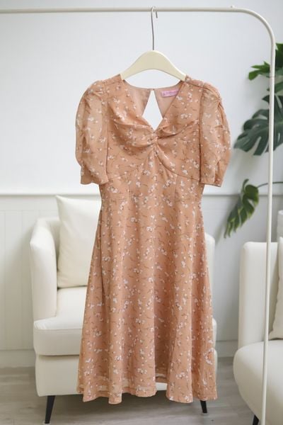  ĐẦM HOA NHẸ NHÀNG 3504 