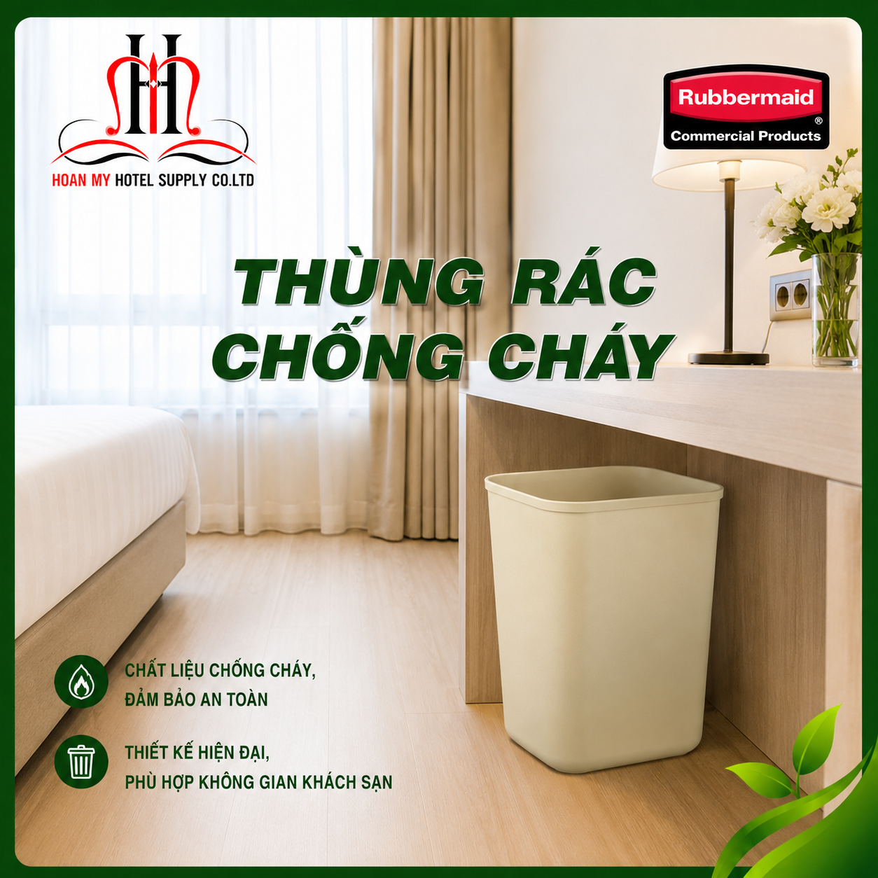  Thùng rác chống cháy 