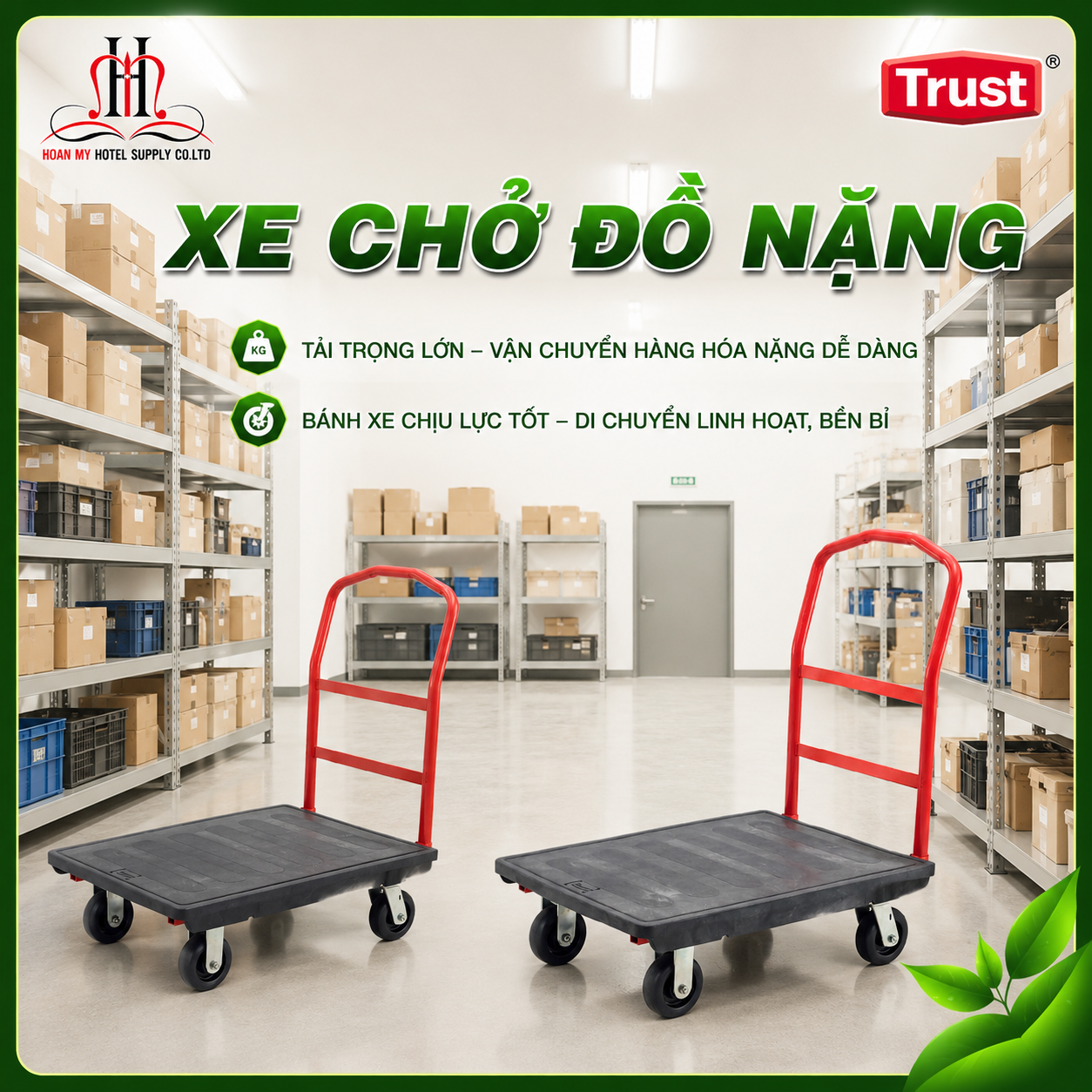  Xe đẩy đồ nặng 