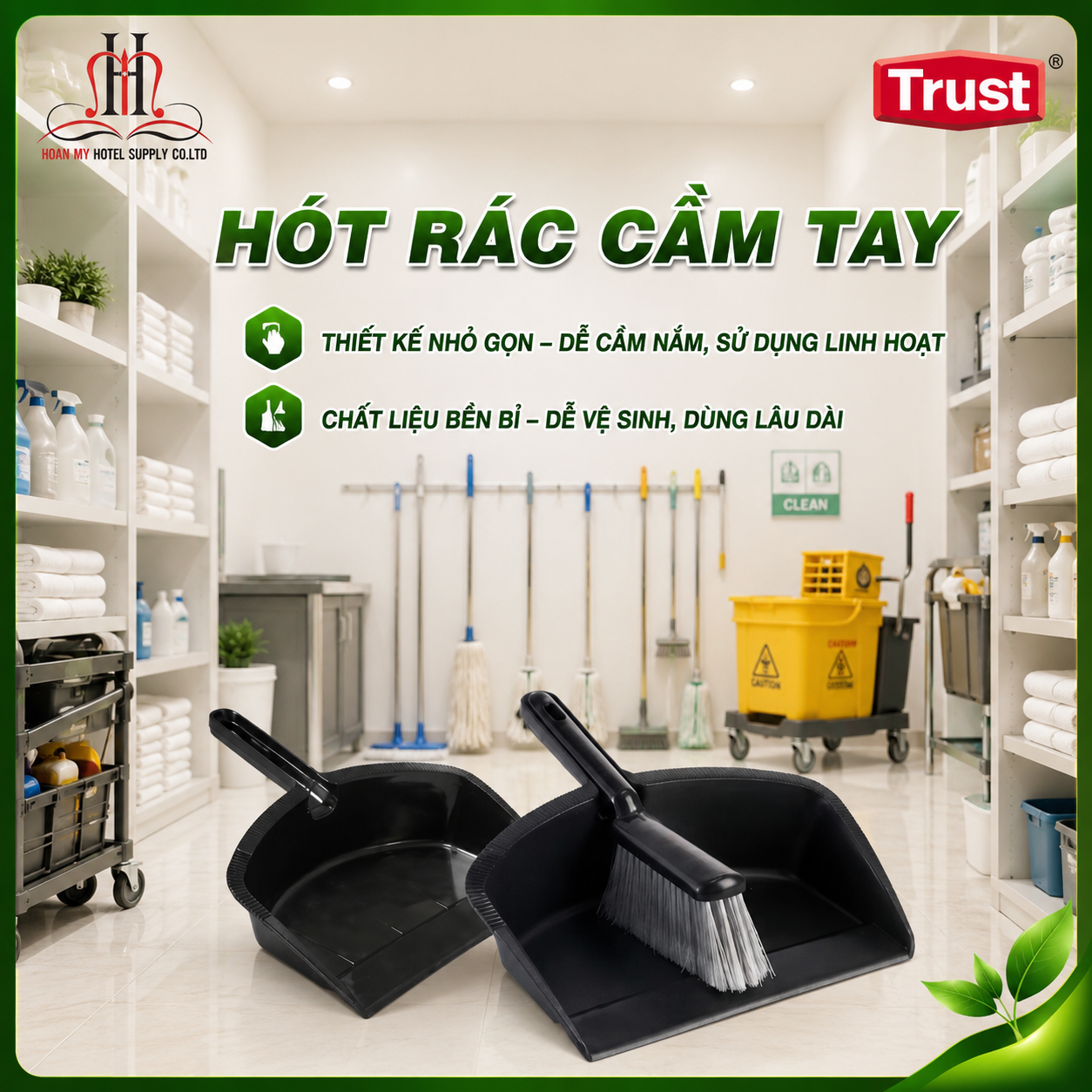  Xẻng hót rác 