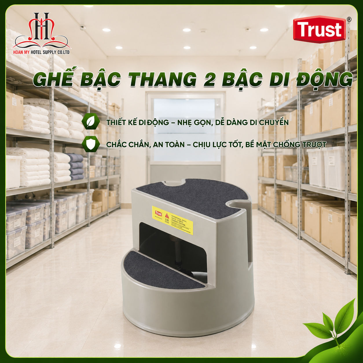  Ghế 2 bậc di động 